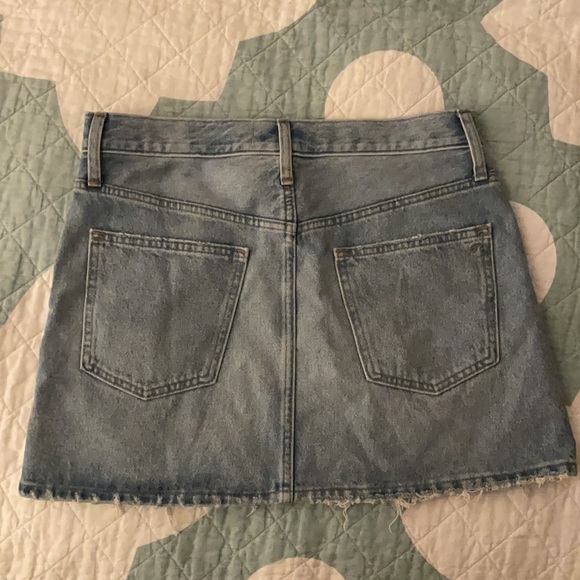 madewell denim mini skirt - Picture 2 of 2